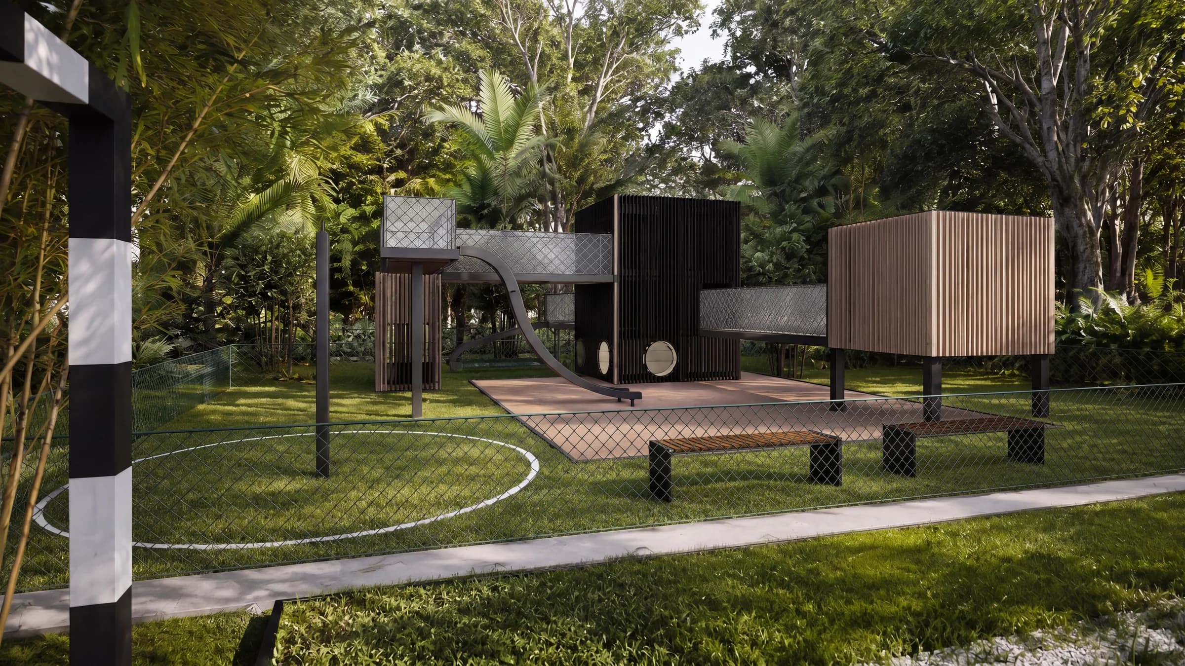 Playground at The Garden Park